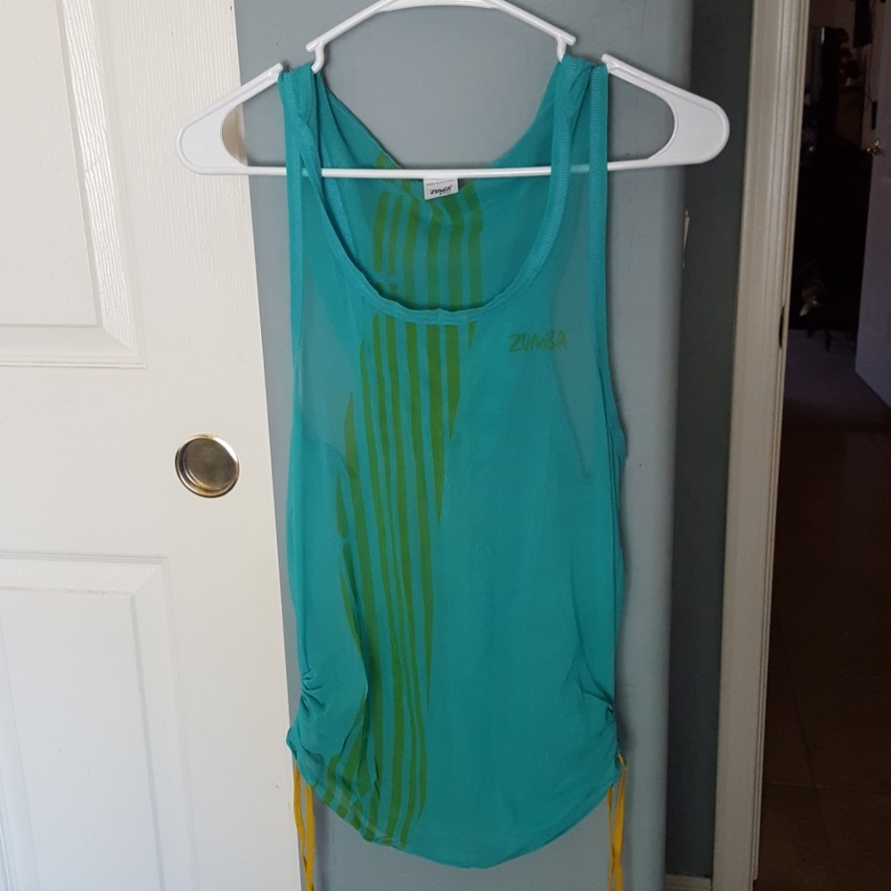 Mesh Zumba top